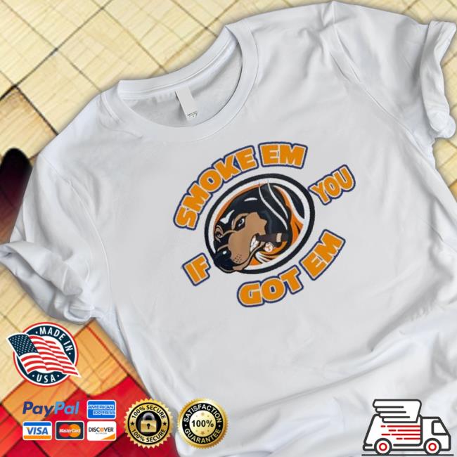 Official Tennessee Fan Juice Davis Vfl Cigars Smoke Em If You Got Em Classic Shirt