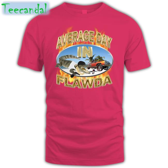 Crappy Worldwide Merch Average Day In Flawda Shirts Crappyworldwide Crappy Worldwide Merch Average Day In Flawda Hoodie Crappyworldwide