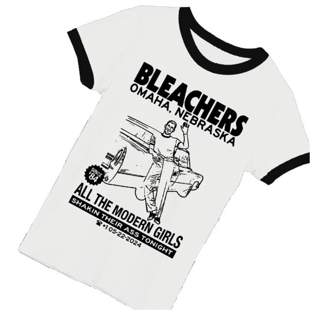 Trending Bleachers Merch Omaha, Nebraska City Specific Tee