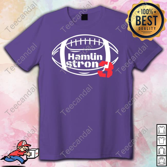 Buffalo Damar Hamlin Strong 3 Long Sleeve Tee Shirt Buffalo Damar Hamlin Strong 3 Long Sleeve Tee Shirt