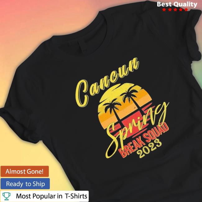 Official Cancun Mexico Souvenir Spring 2023 Break Summer Vacation Hoodie