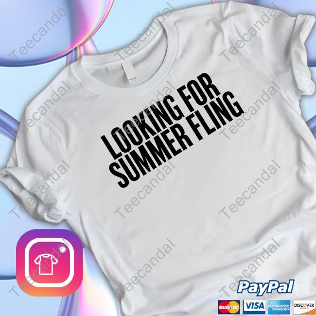 Hyunsouler Wearing Looking For Summer Fling Shirts