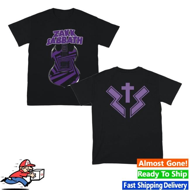 2024-2025 Barbarian Guitar Hoodie Zakk Sabbath 2024-2025 Barbarian Guitar Long Sleeve Shirt Black Label Society Merch Store 2024-2025 Barbarian Guitar