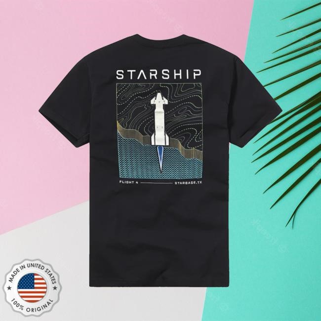 Spacex Merch Store Unisex Starship Flight 4 Sweatshirt