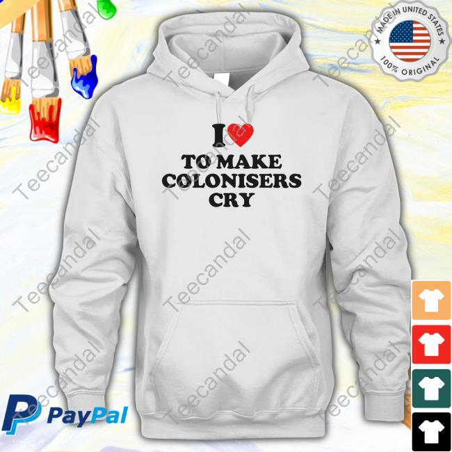 Heliakico I Heart To Make Colonisers Cry Long Sleeved T-Shirt