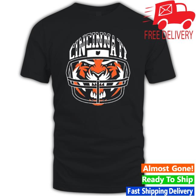 Angry Cincy Helmet Shirt