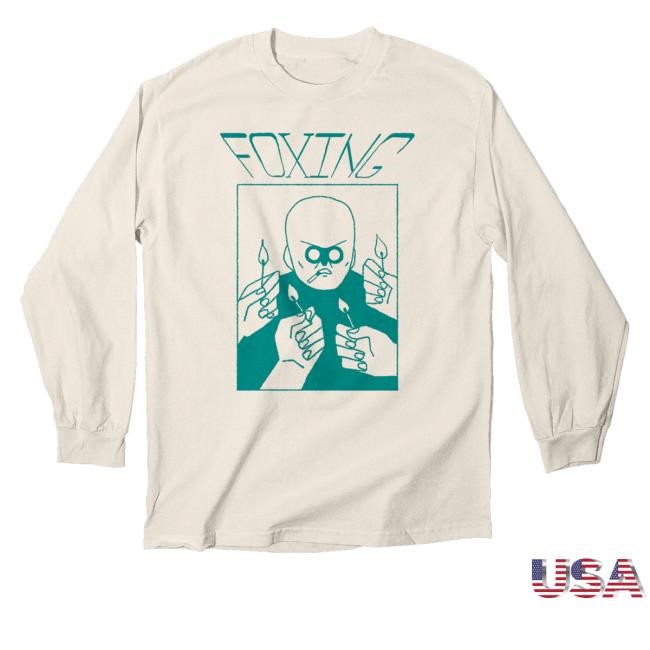 Foxing The Band merch Foxing Cigman T Shirts