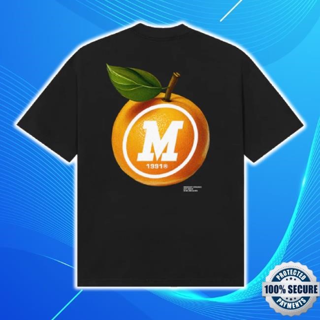 Trending Midnight Organic Merch Store Orange Fruit Painting T-Shirt Midnightorganic Shop