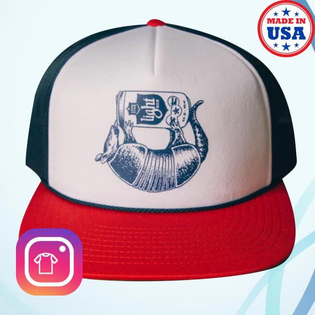 Official Lone Star Beer Merch Shop Texas Light Armadillo Foam Classic Cap