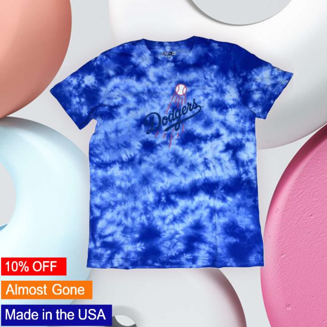 Los Angeles Dodgers Men's Tie Dye Tee