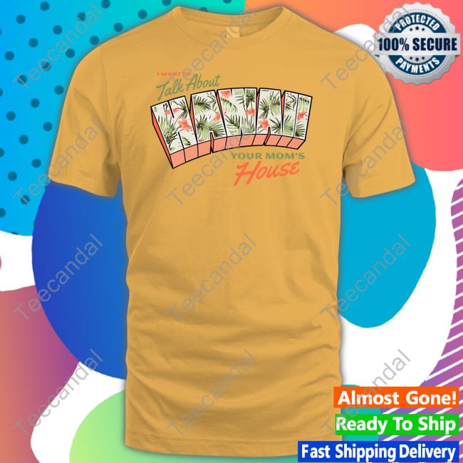 Ymhstudios I Want To Talk About Hawaii Your Mom's House Tank Top