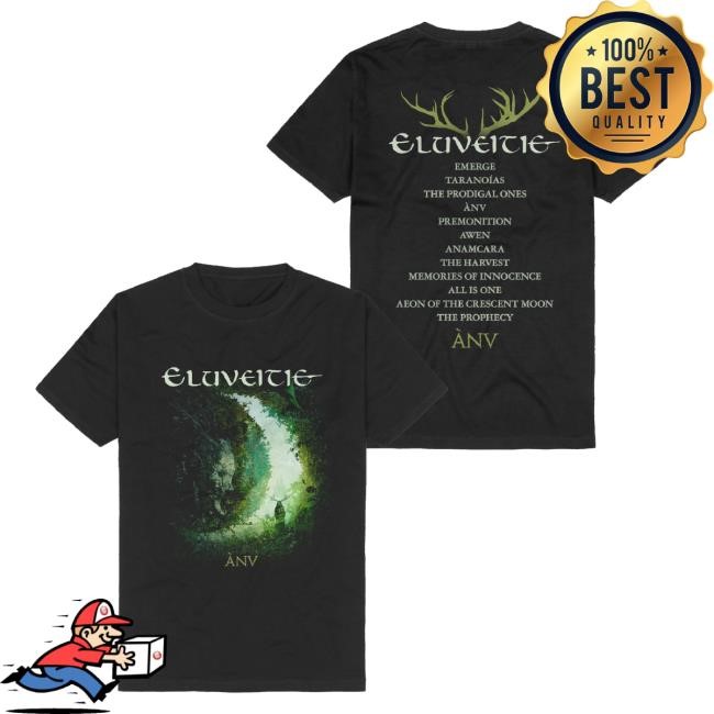 Unkind Merch Eluveitie Anv Cover Tee Shirt