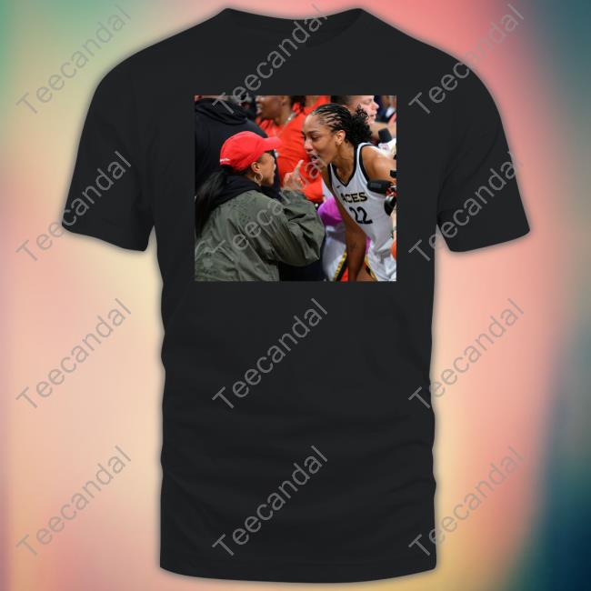 Ariivory Dawn Staley A’Ja Wilson & Anxiety Tee Shirt