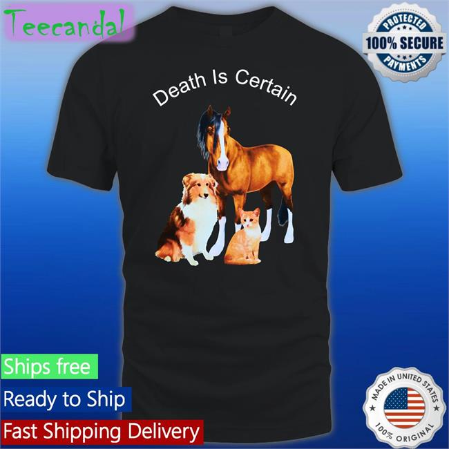 Death Is Certain Hoodie