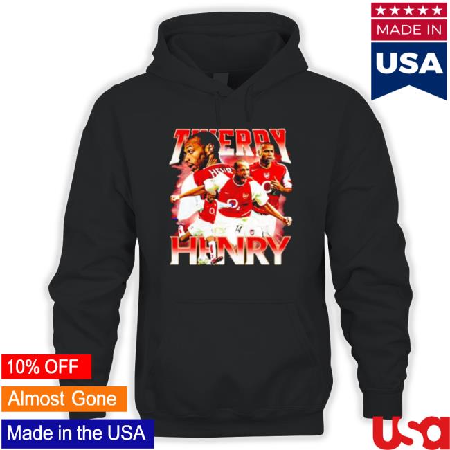 Thierry Henry Hooded Sweatshirt Thierry Henry Sweaters