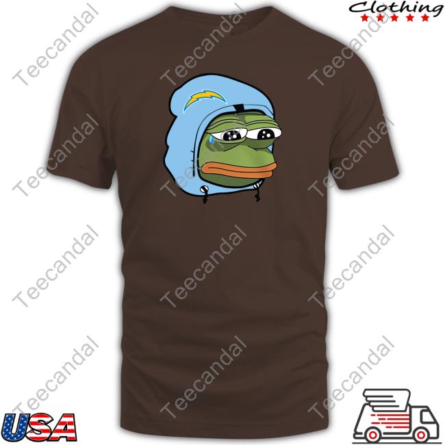 Los Angeles Chargers Sad Pepe Shirt Lakeshowyo