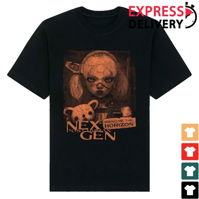 Official Bmth Merch Post Human Nex Gen Black T-Shirt, Hoodie, Tank Top, Sweater And Long Sleeve T-Shirt