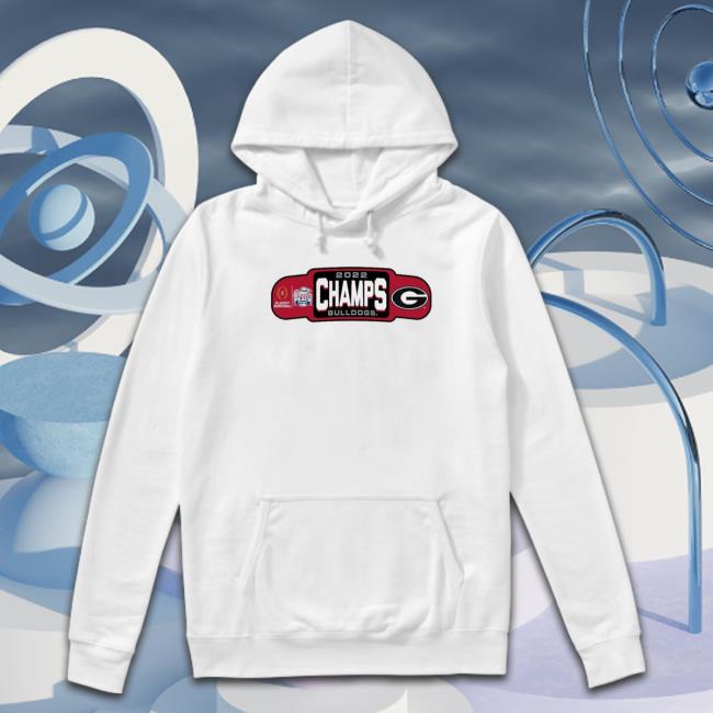 2022 Chick-Fil-A Peach Bowl Champions Georgia Hooded Sweatshirt