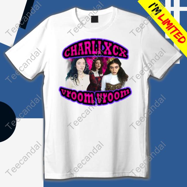 Sadstreet Store Charli Xcx Vroom Shirt