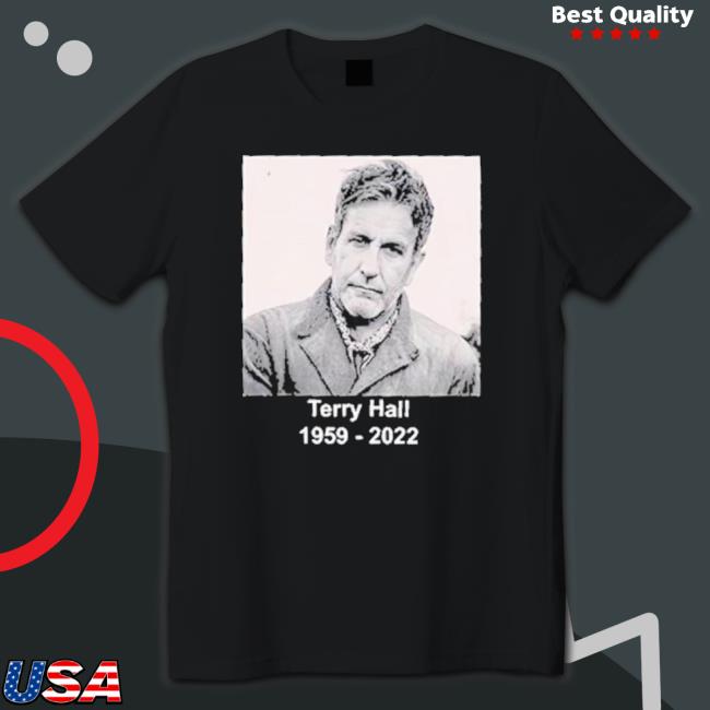 Thank You For The Music Terry Hall 1959 – 2022 Rest In Peace Tee
