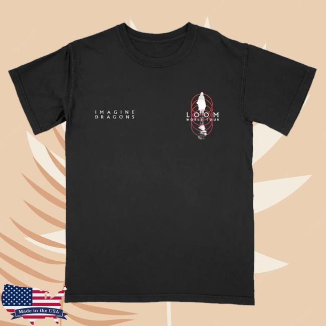 Official Imagine Dragons Music Merch Store Circles Black Tee