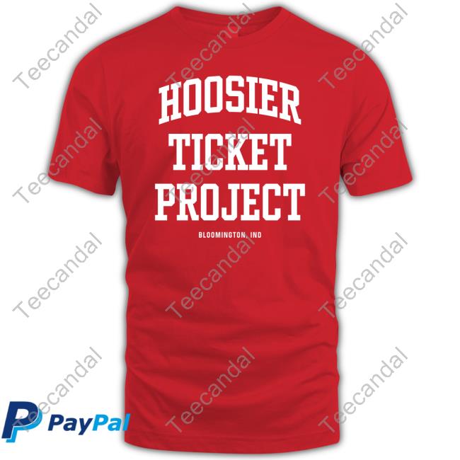 Official Hoosier Ticket Project Shirt