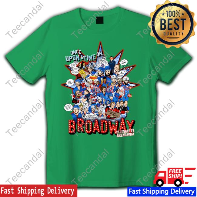 Once Upon A Time On Broadway Blueshirts Breakaway Unisex Sweatshirt