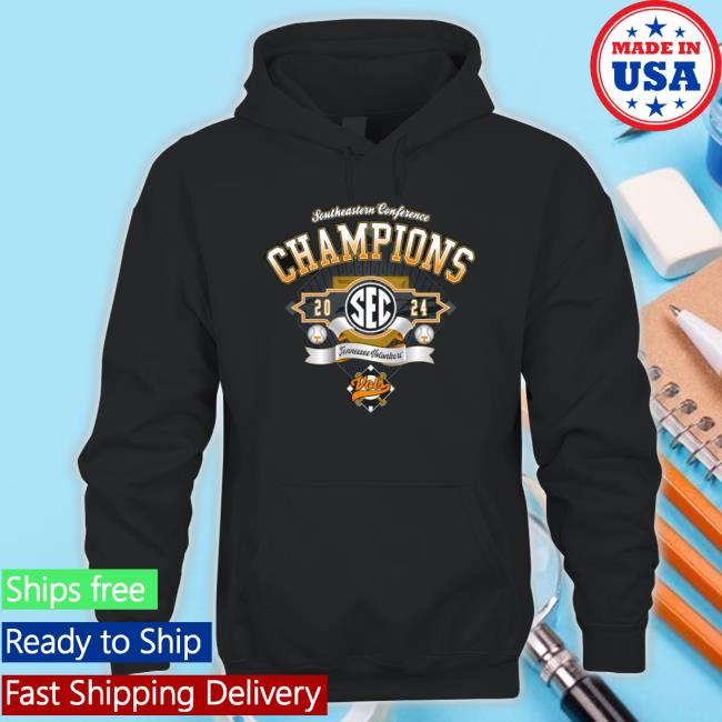 Original Tennessee Volunteers 2024 Southeastern Conference Baseball Champions Hoodie