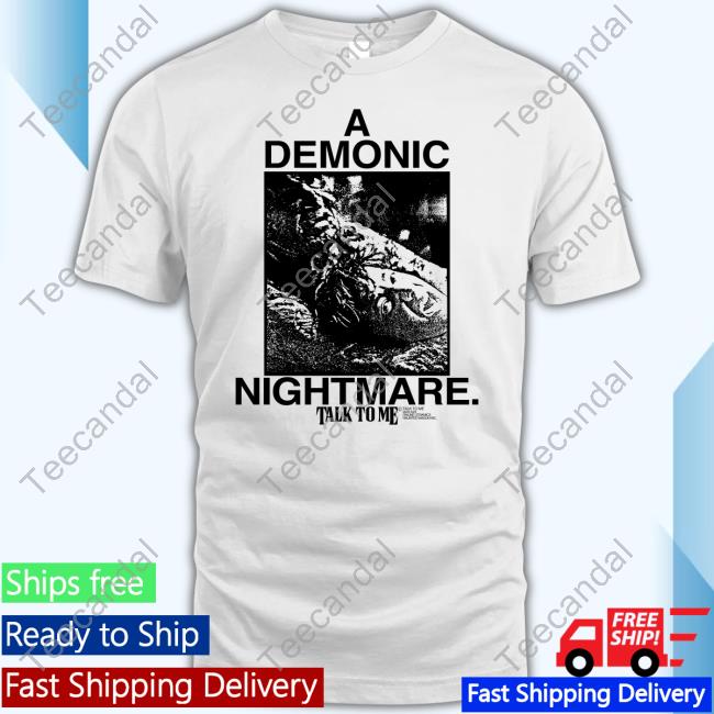 A24films Online Ceramics x Talk To Me Demonic Nightmare Tee Shirts