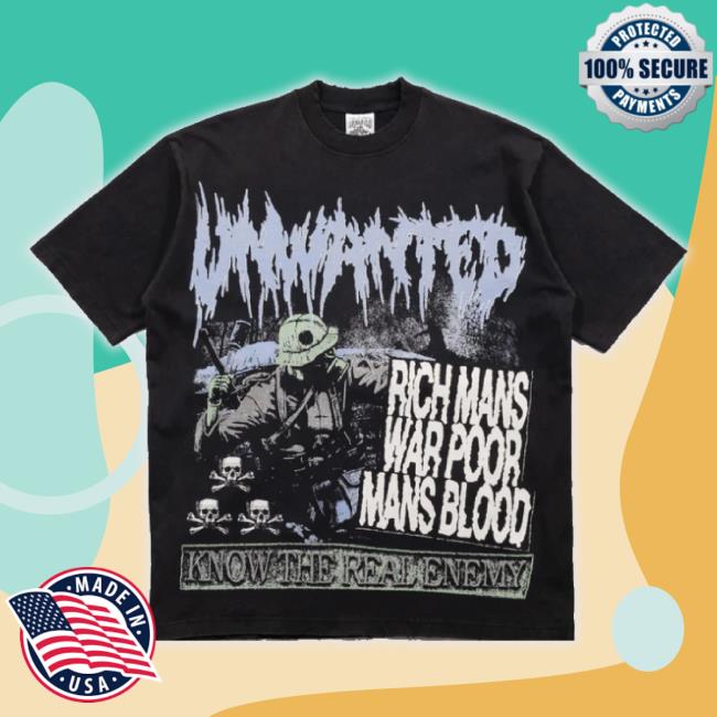 Official Unwanted Collection Merch Store Rich Mans War Vintage Sweater Unwantedcollection Shop