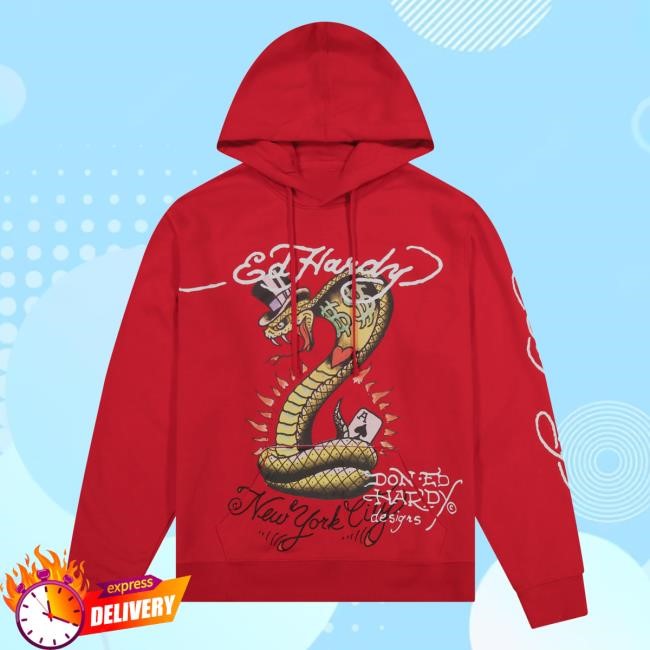 Ed Hardy Shop Store Merch Official Cobra Ace T Shirt