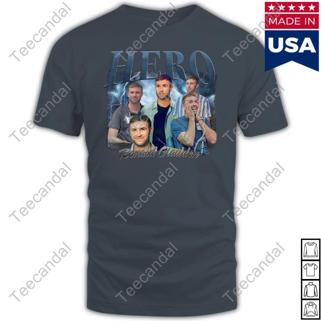 Hero Ronald Gladden Vintage Tee Shirt