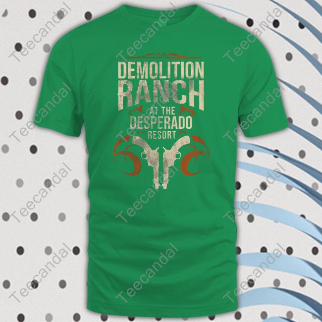 Bunkerbranding Store Demolition Ranch Resort Logo T Shirt