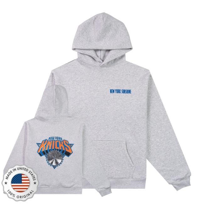 New York Sunshine Official New York Knicks Grey Shirt