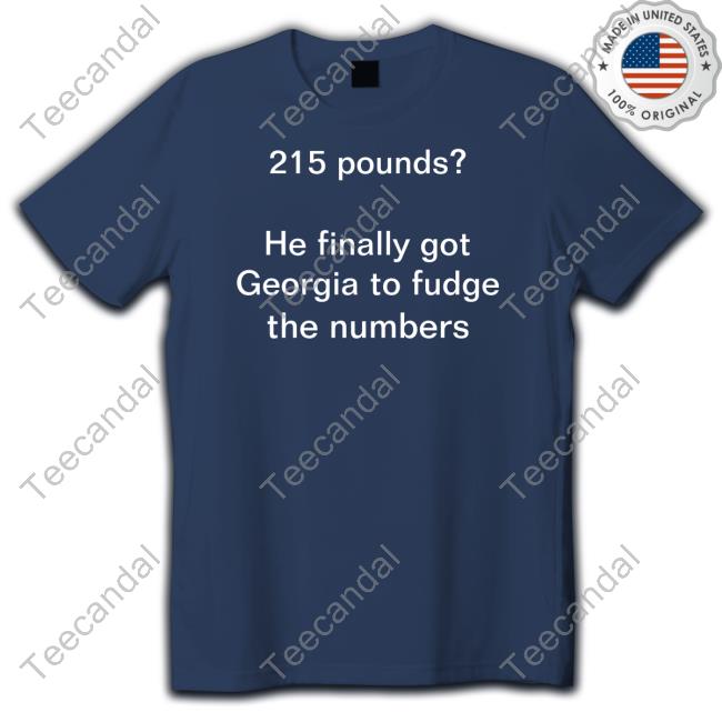 Jon Cooper 215 Pounds He Finally Got Georgia To Fudge The Numbers Long Sleeve T Shirt