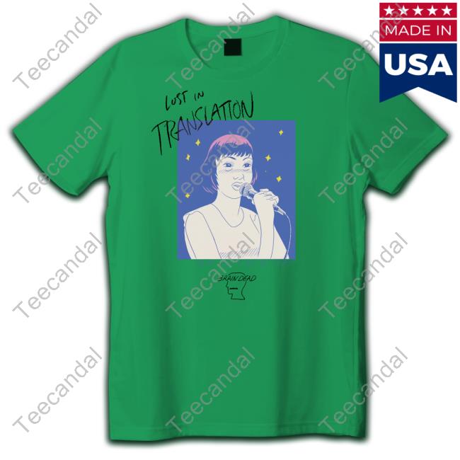 Wearebraindead Brain Dead X Lost In Translation Karaoke Sweatshirt