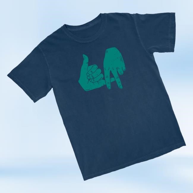 Dirty Coast Merch Los Angeles Helping Hands Navy Basketball Jersey