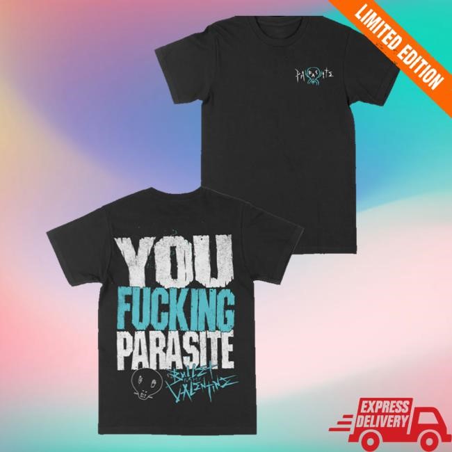 Bullet For My Valentine Merch Shop Bullet You Parasite Black Classic Shirt