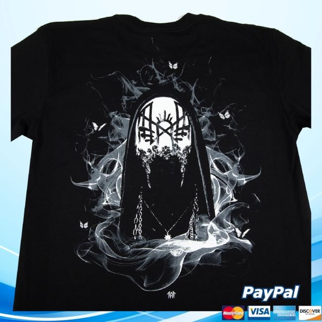 Official Sleep Token Merch Winged Insect Sweatshirt Black