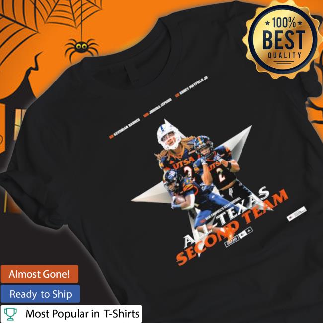 Utsa 2022 Dave Campbell’S Texas Football All Texas Second Team T-Shirt