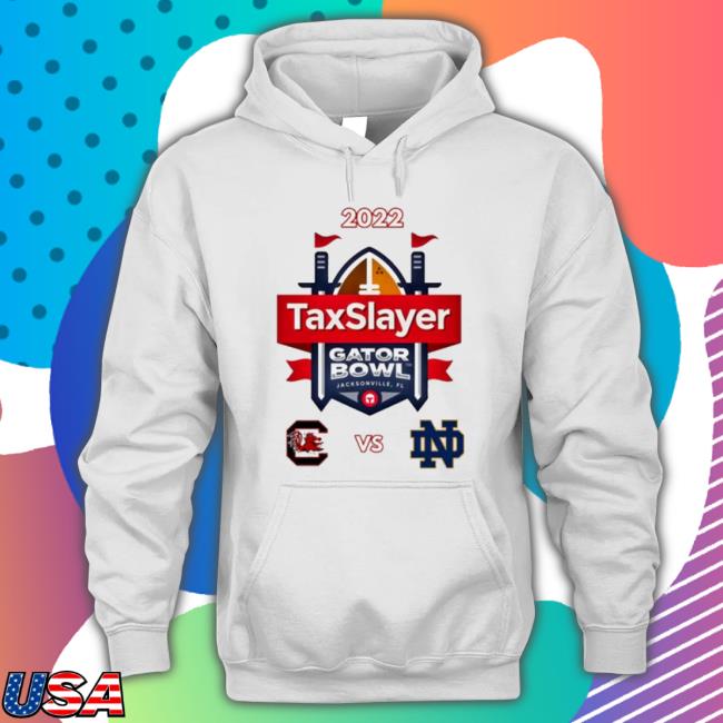 South Carolina Vs Notre Dame 2022 Taxslayer Gator Bowl Long Sleeve Shirt
