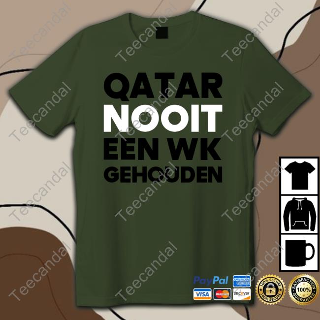 Robscheepers Shop Qatar Nooit Een Wk Gehouden New Shirt