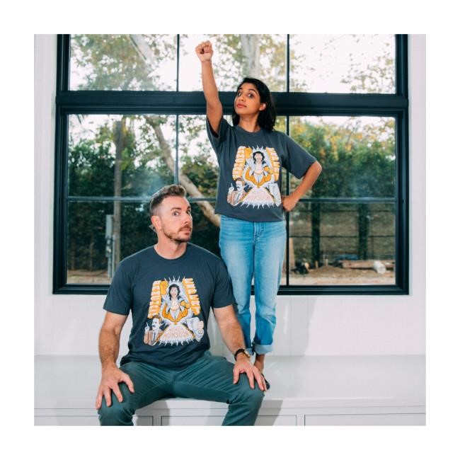 Armchair Expert Merch Store Monica Monsoon Tee Shirt