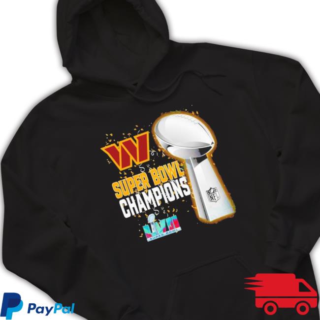 Washington Commanders Super Bowl Lvii 2023 Champions Shirt Washington Commanders Super Bowl Lvii 2023 Champions Hooded Sweatshirt
