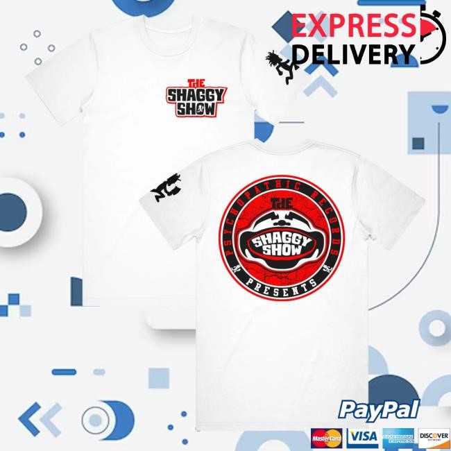 Shaggy 2 Dope The Shaggy Show Circle Logo White Shirts