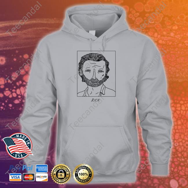 Brooke Rick Tee Badly Drawn Celebs Merch Rick T Shirt