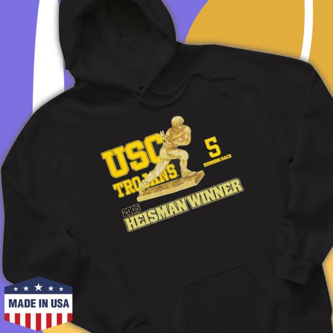 Usc Trojans 5 Running Back 2005 Heisman Winner Tee Usc Trojans 5 Running Back 2005 Heisman Winner Tee