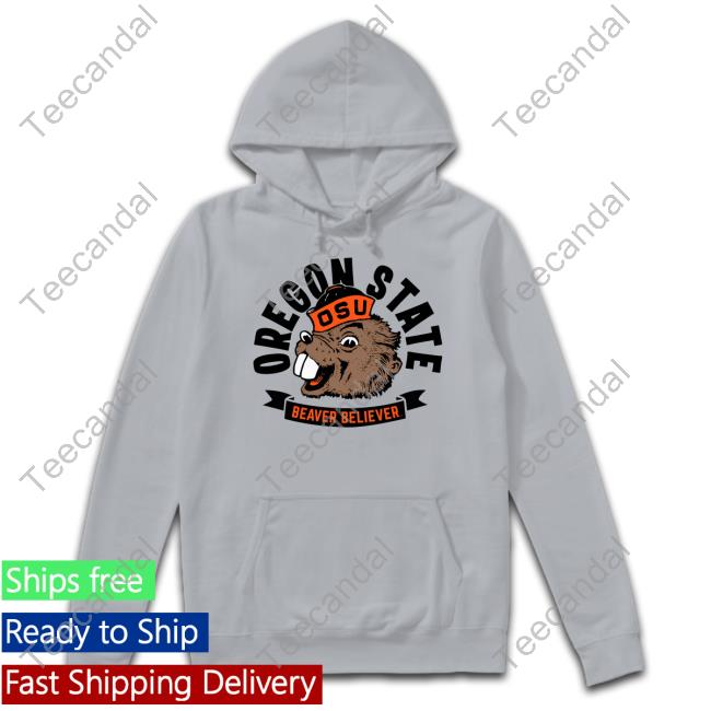 Big Game Boomer Oregon State Osu Beaver Believer Long Sleeve Tee Shirt