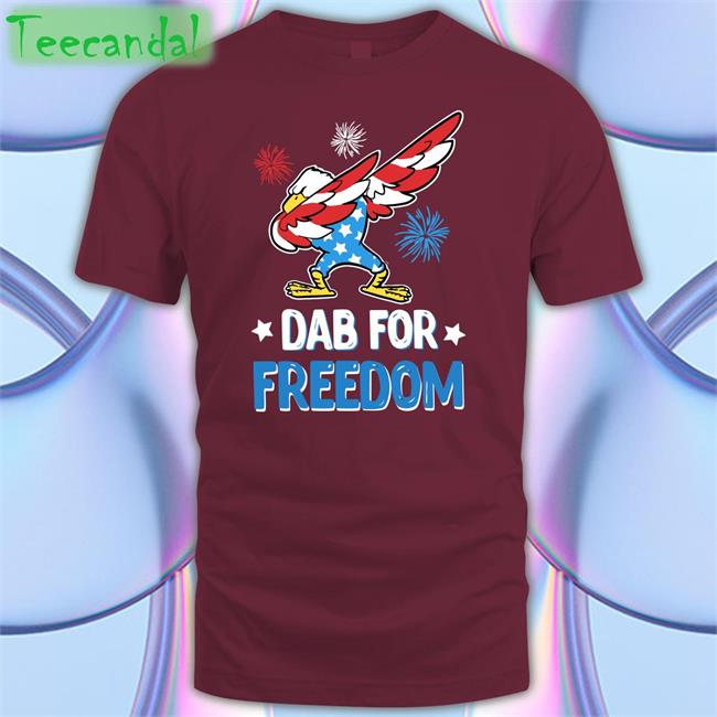 Dab For Freedom American Independence Tee