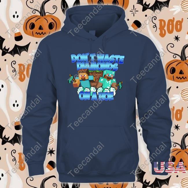 Official Designed By The Boys Store Don't Waste Diamonds On A Hoe Shirt
